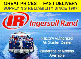 New Starter Fits Ingersoll Rand VR-1056 VR-843 VR-1044 4BT 3.9 1 Year Warranty!